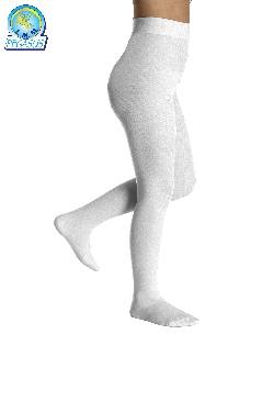 CALZE COLLANT TINTA UNITA BIANCA PRIMI PASSI 